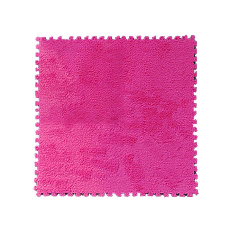 Sikunuo | Modern Tiles and Carpet Plush Cut Composite Non-Slip Carpet Tiles