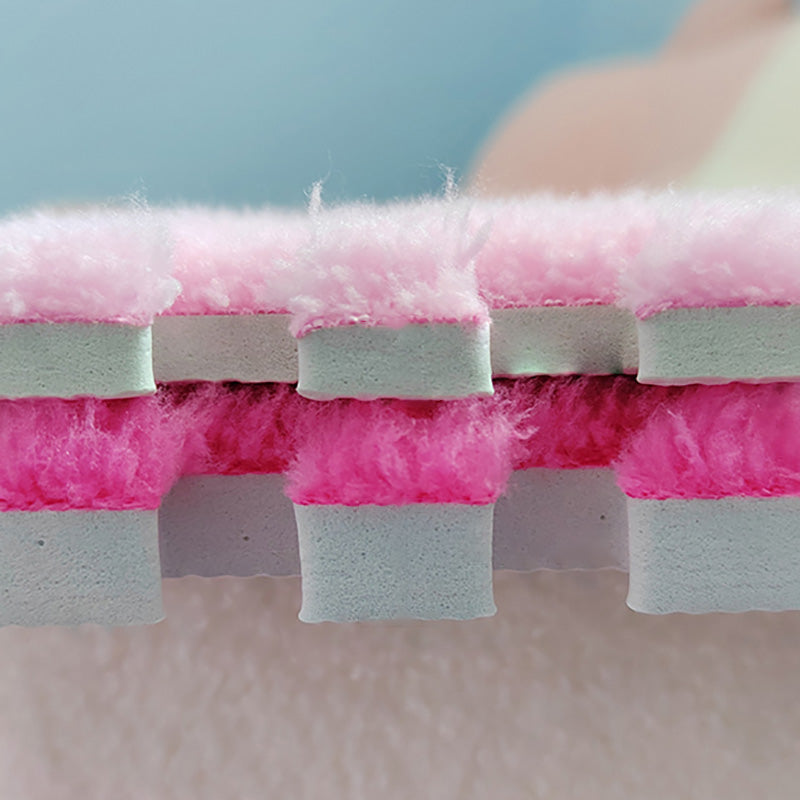 Sikunuo | Modern Tiles and Carpet Plush Cut Composite Non-Slip Carpet Tiles