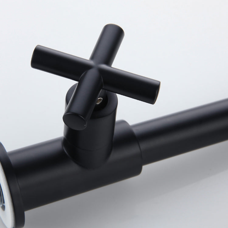Sikunuo | Widely used wall-mounted bathroom sink faucet cross handle low arch faucet