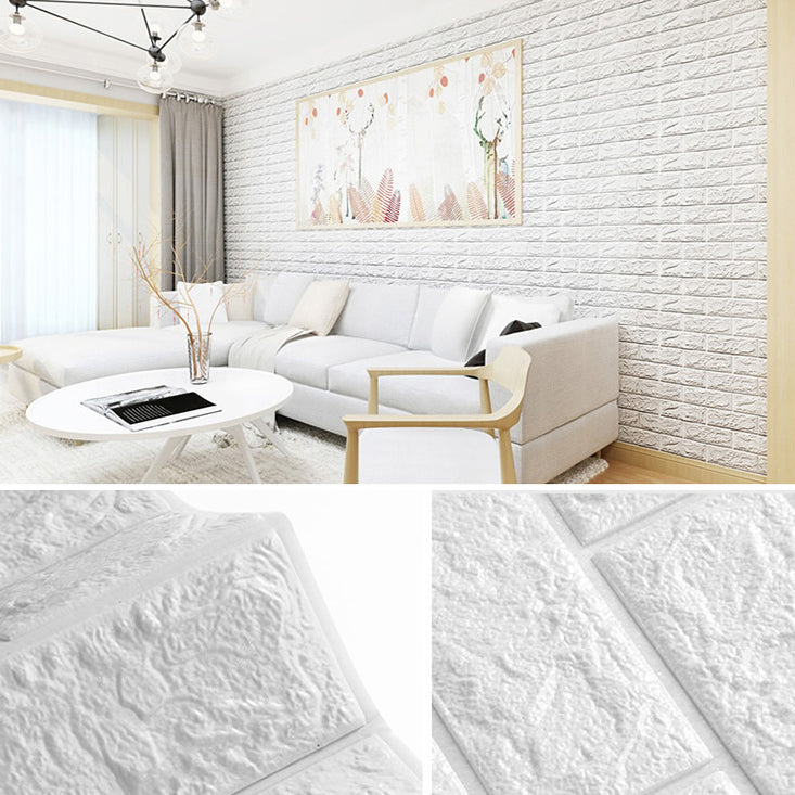 Sikunuo | Peel and Stick Tile Plastic Rectangular Subway Tile Kitchen and Bathroom