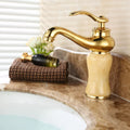 Sikunuo | Luxury Vessel Faucet Lever Handle Low Arc Vessel Sink Bathroom Faucet