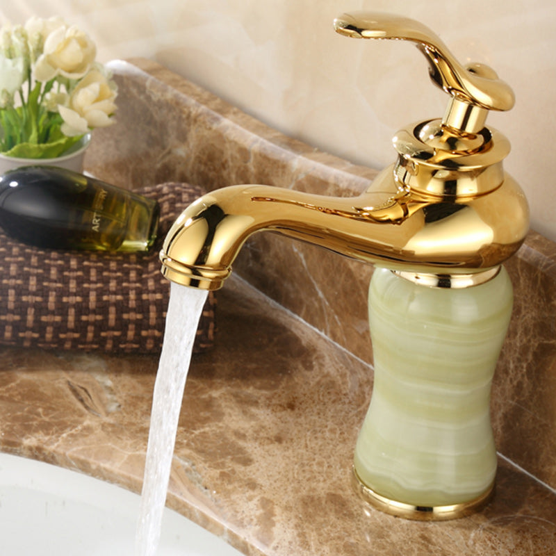 Sikunuo | Luxury Vessel Faucet Lever Handle Low Arc Vessel Sink Bathroom Faucet