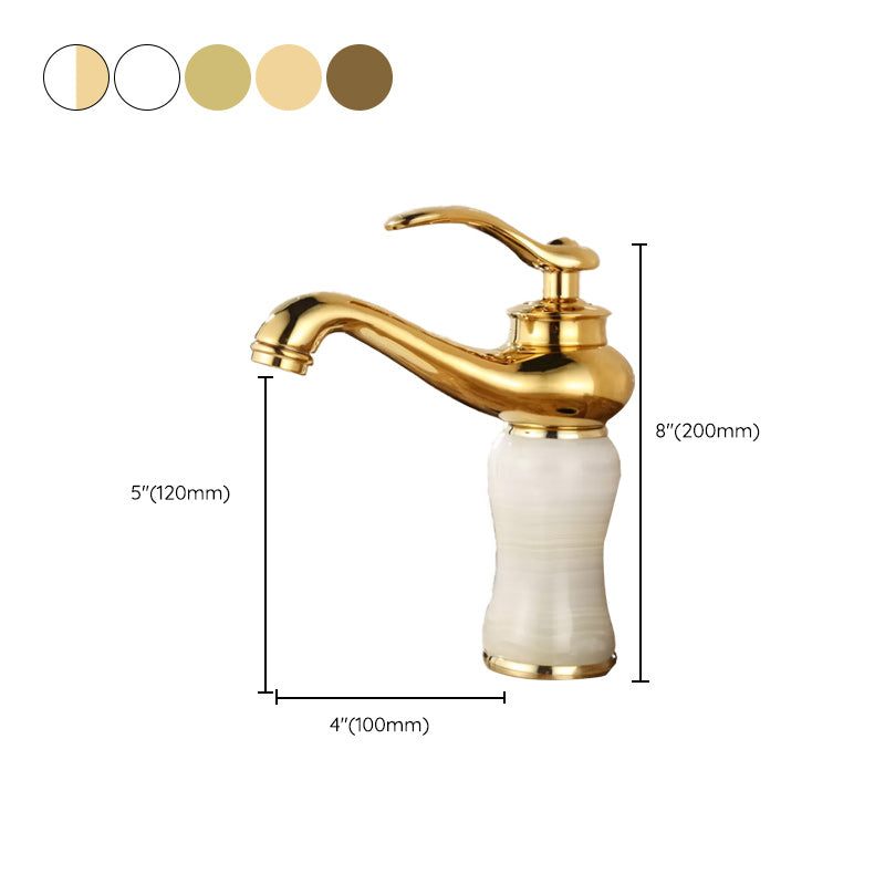 Sikunuo | Luxury Vessel Faucet Lever Handle Low Arc Vessel Sink Bathroom Faucet