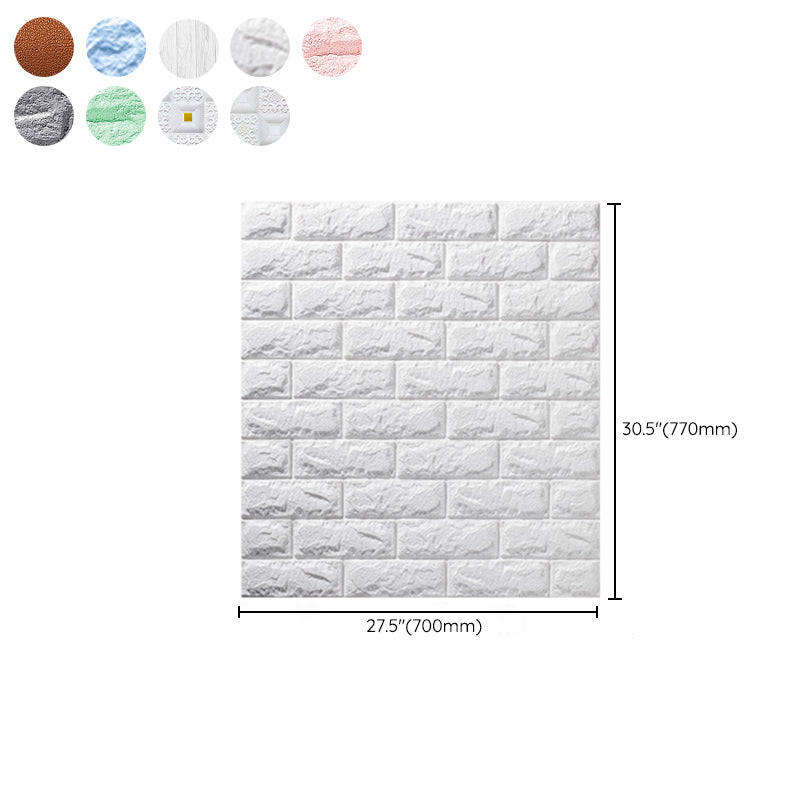 Sikunuo | 3D Wall Panel Modern Simple Home Living Room Wall Panel (10-Pack)
