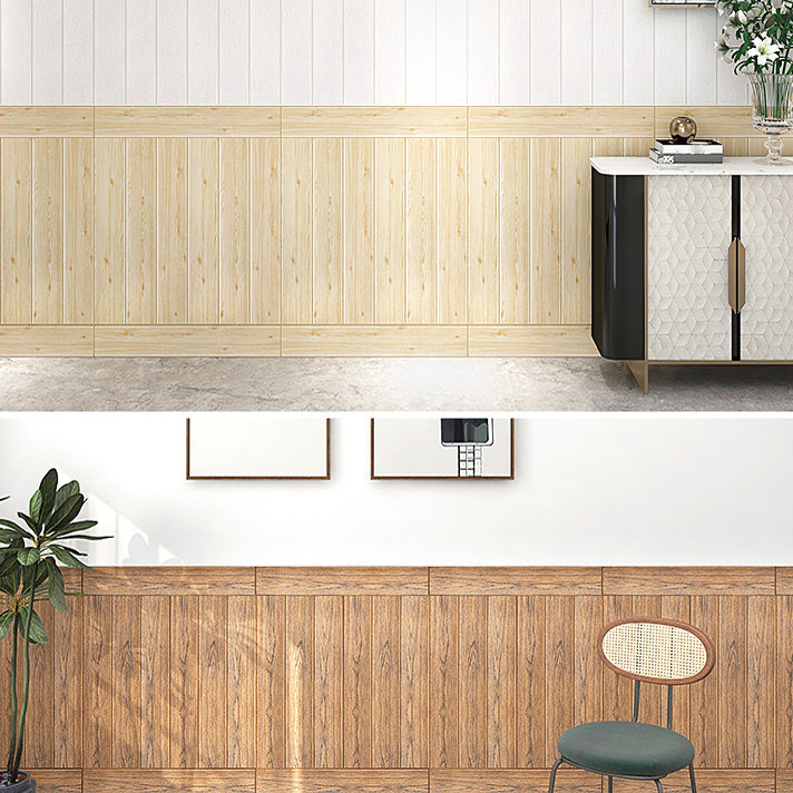 Sikunuo | Wall paneling Vinyl Peel and Stick Smooth Waterproof Interior Wall Paneling