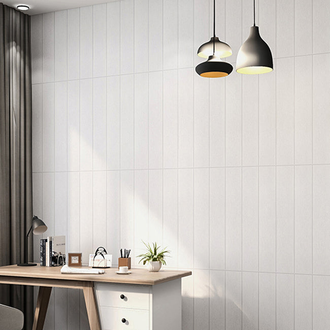 Sikunuo | Wall paneling Vinyl Peel and Stick Smooth Waterproof Interior Wall Paneling