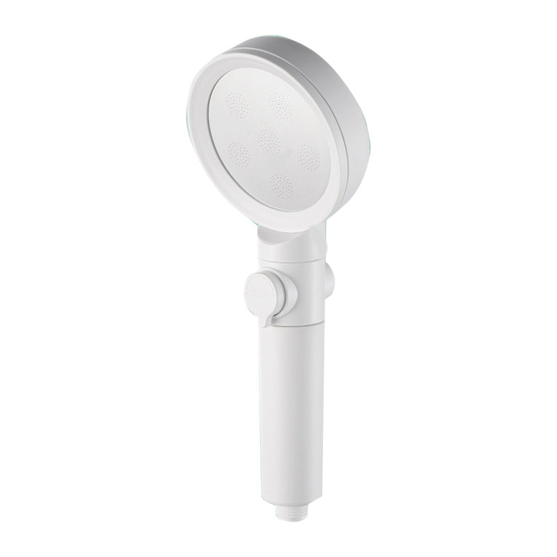 Sikunuo | Handheld Shower Adjustable Spray Pattern White Round Showerhead