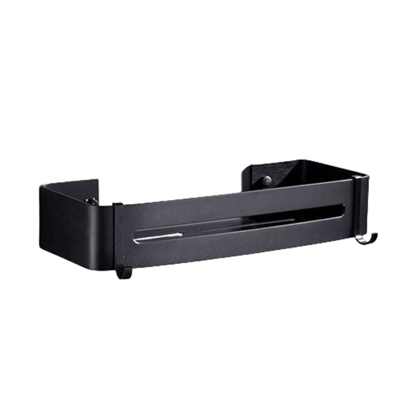 Sikunuo | Matt Black Modern Bathroom Accessory Set, Set of 3, Bathroom Shelf