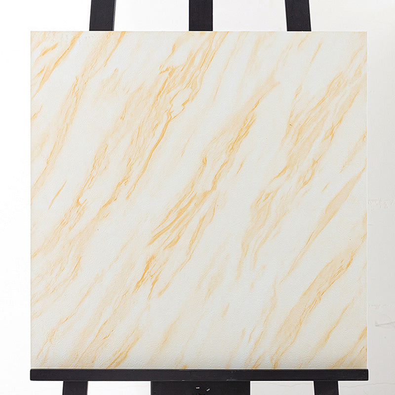 Sikunuo | Modern Home Flooring Peel and Stick Marble Print Vinyl Floor
