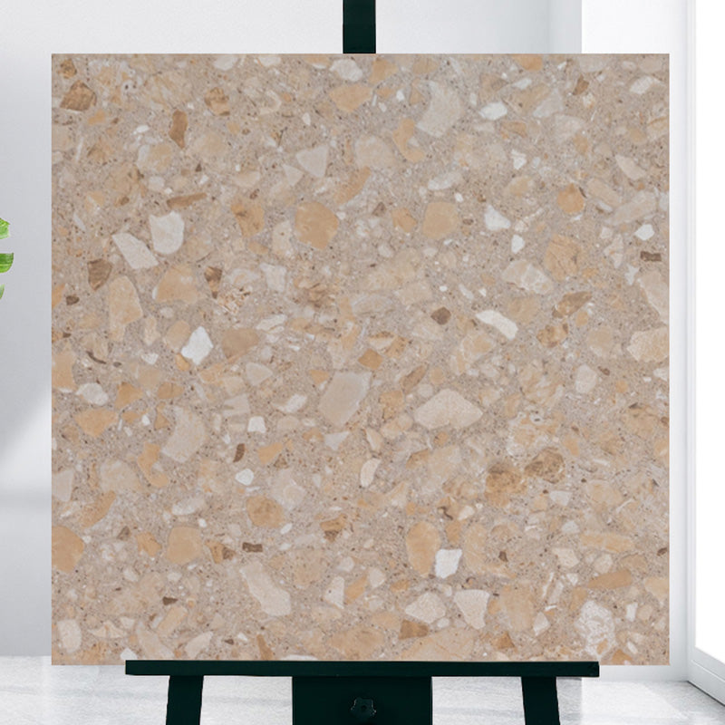Sikunuo | Modern Home Flooring Peel and Stick Marble Print Vinyl Floor