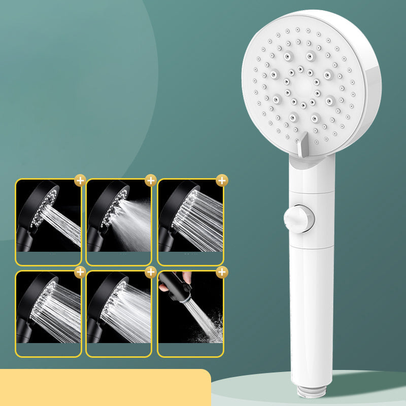 Sikunuo | Modern Shower Head 6 Settings Adjustable Spray Pattern Handheld Shower Head