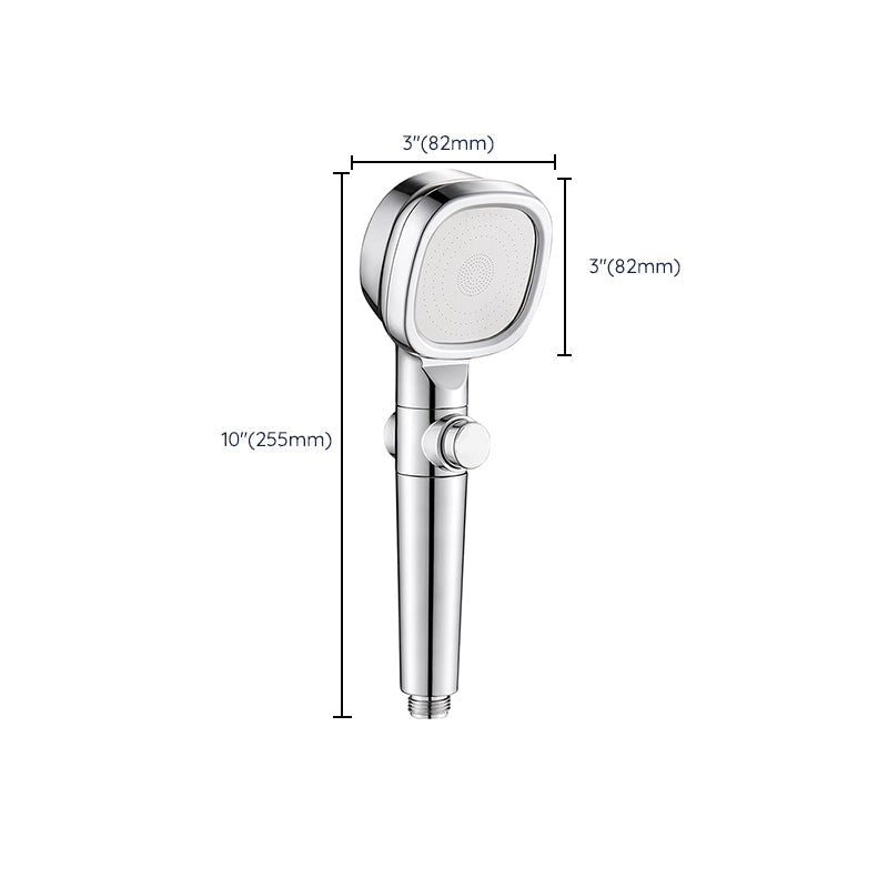 Sikunuo | Shower Head Bathroom Square Controllable Brass Handheld Shower Head