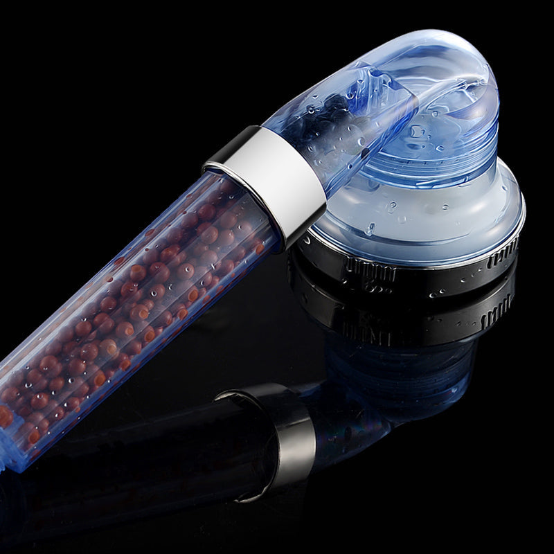 Sikunuo | Bathroom Showerhead Plastic Water Filtration Round Hand Shower