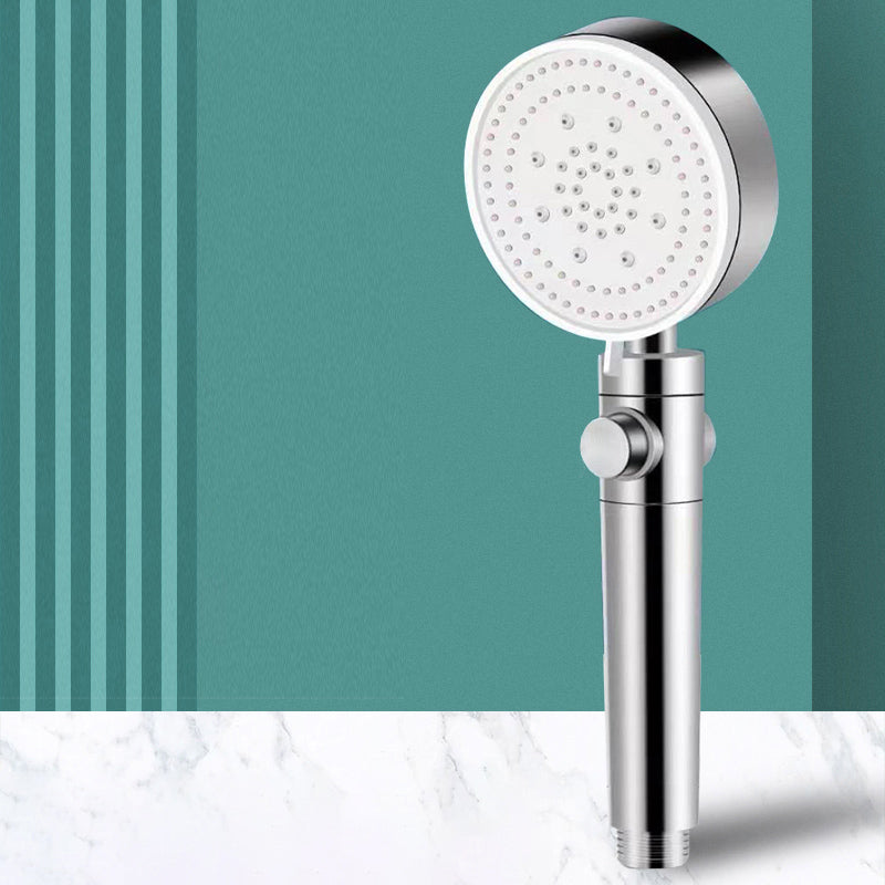 Sikunuo | Modern Handheld Round Plastic Self-Cleaning Shower Head