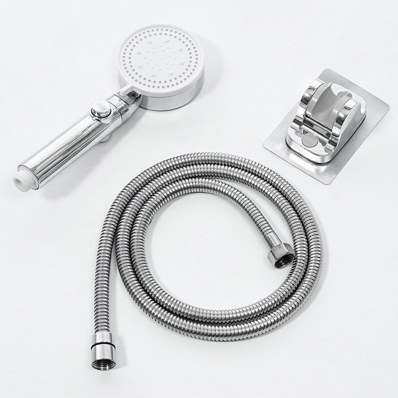 Sikunuo | Modern Handheld Round Plastic Self-Cleaning Shower Head