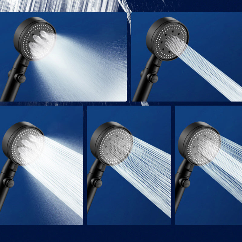 Sikunuo | Modern Handheld Round Plastic Self-Cleaning Shower Head