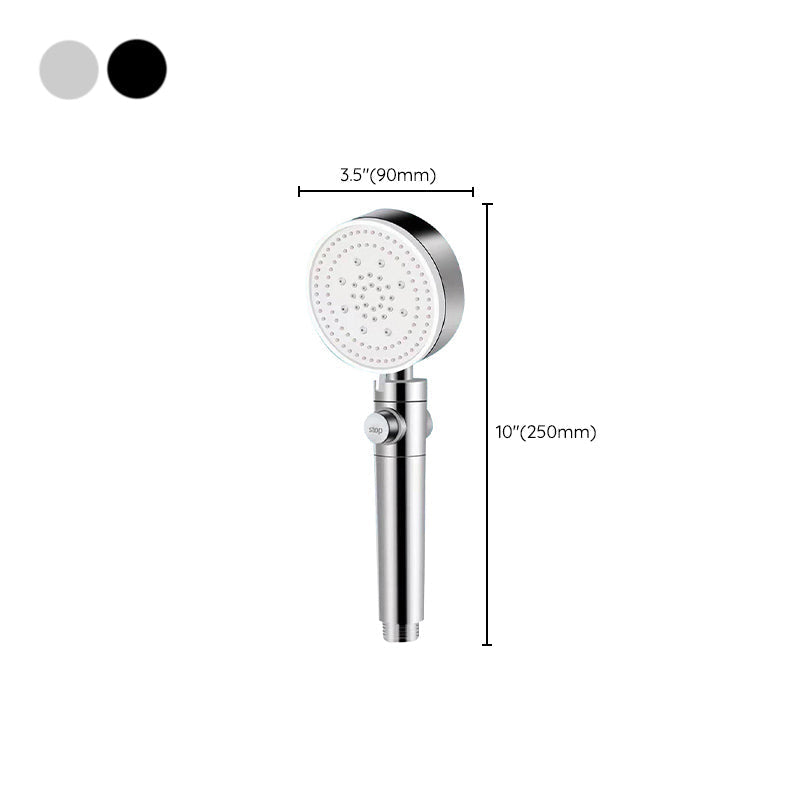 Sikunuo | Modern Handheld Round Plastic Self-Cleaning Shower Head