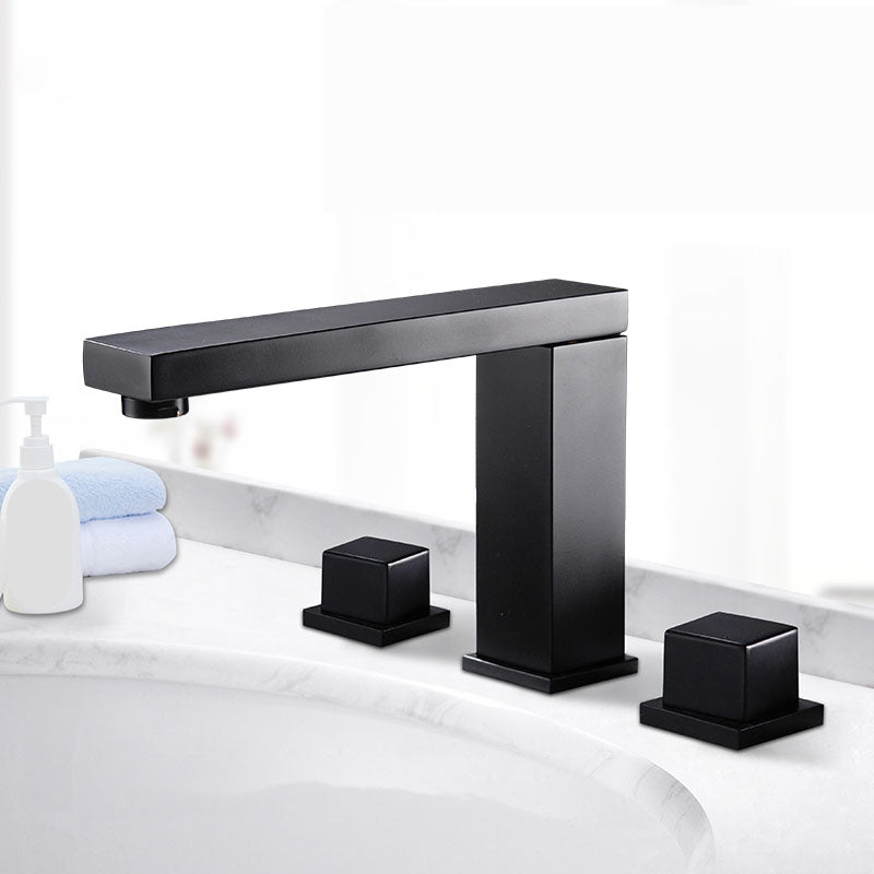 Sikunuo | Traditional Roman Bathtub Faucet Set Copper Fixed Deck Mount with Handles