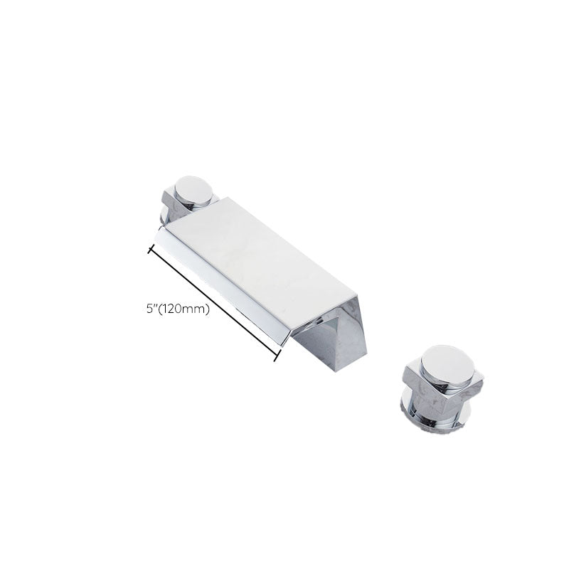 Sikunuo | Traditional Roman Bathtub Faucet Set Copper Fixed Deck Mount with Handles