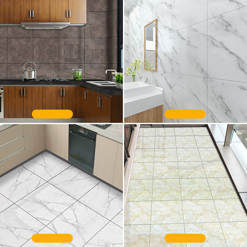 Sikunuo | Peel and Stick PVC Flooring Marble Look Flooring Vinyl