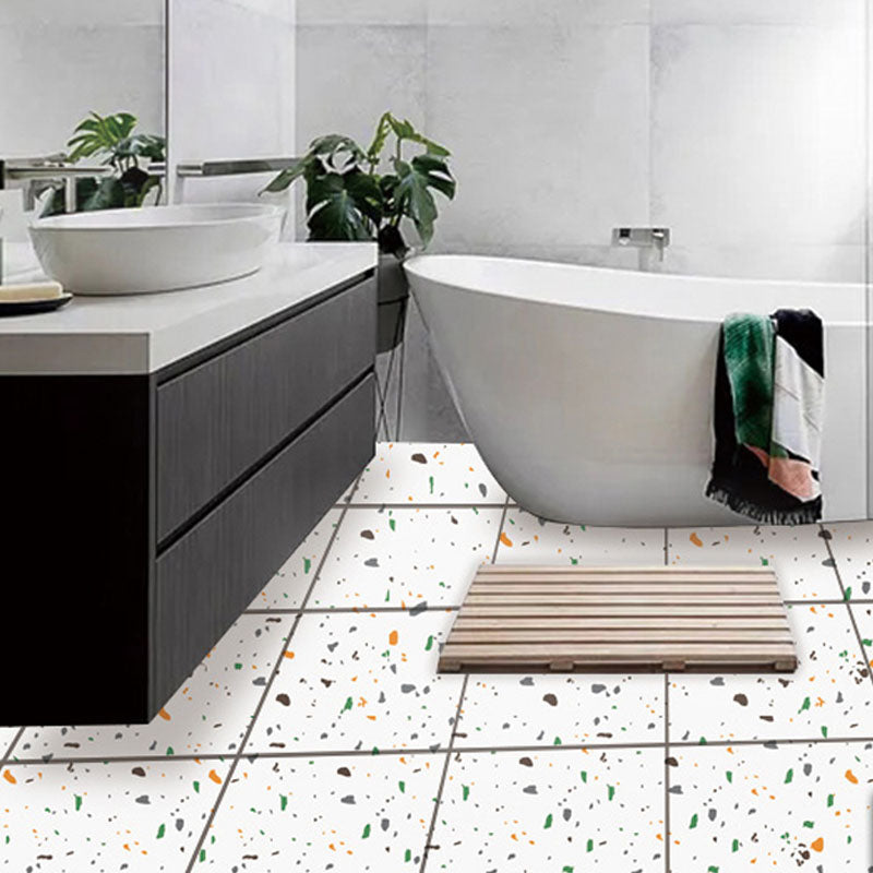 Sikunuo | Peel and Stick PVC Flooring Marble Look Flooring Vinyl