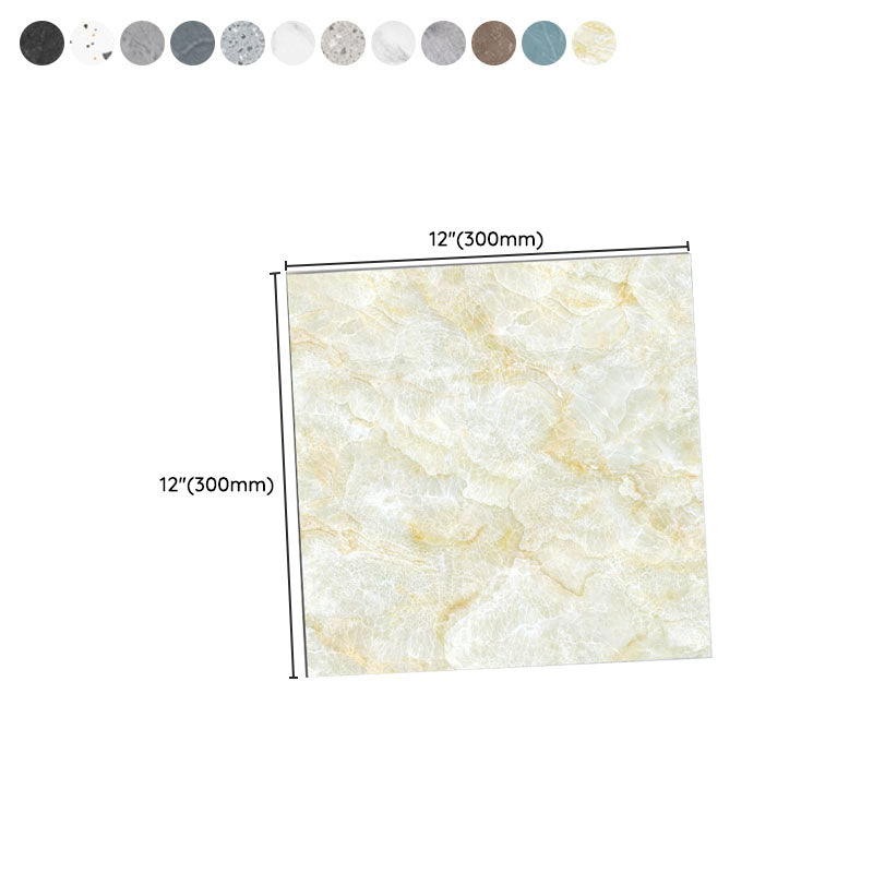 Sikunuo | Peel and Stick PVC Flooring Marble Look Flooring Vinyl