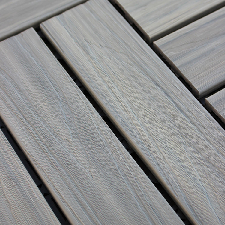 Sikunuo | Deck Plank drilled hardwood tiles exterior flooring