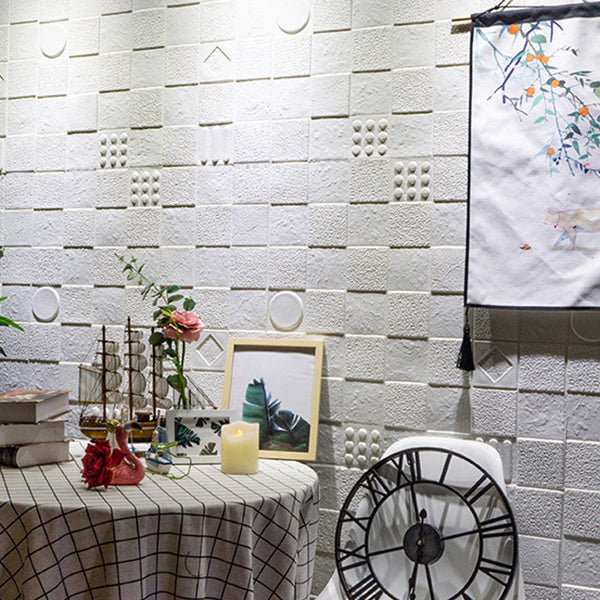 Sikunuo | Home Interior Wall Panel 3D Printed Brick Peel and Stick Wall Covering
