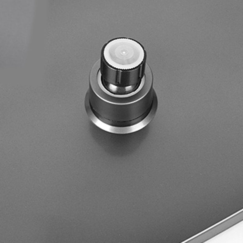 Sikunuo | Modern Gray Showerhead Combo Standard Spray Pattern Rectangular Large Showerhead