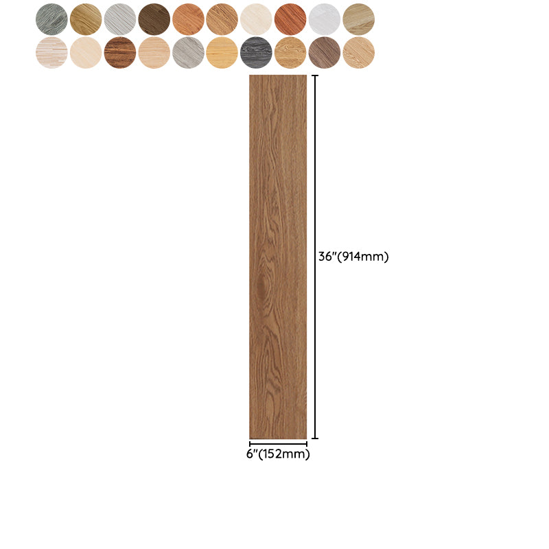 Sikunuo | Peel and Stick PVC flooring Smooth Wood Look Vinyl flooring for living room