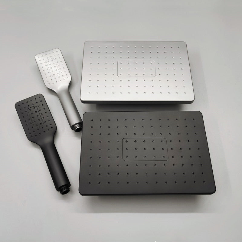 Sikunuo | Rectangular Large Shower Head Standard Spray Pattern Shower Head