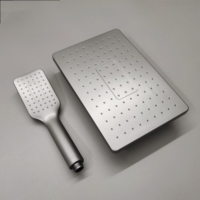 Sikunuo | Rectangular Large Shower Head Standard Spray Pattern Shower Head