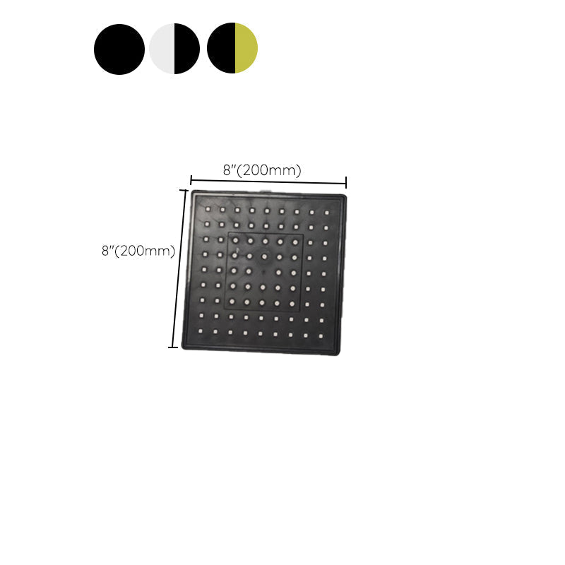 Sikunuo | Square Shower Head Combination Standard Spray Pattern with Hand Shower