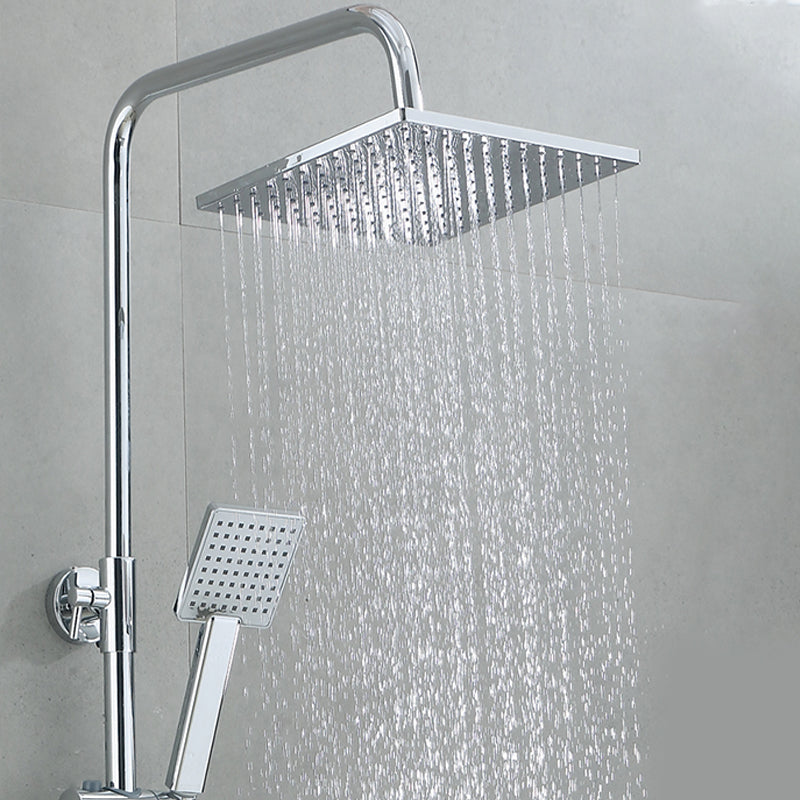 Sikunuo | Square Shower Head Combo Large Shower Head with Hand Shower
