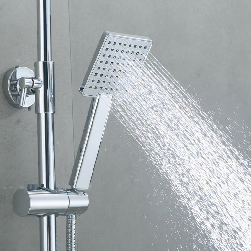 Sikunuo | Square Shower Head Combo Large Shower Head with Hand Shower