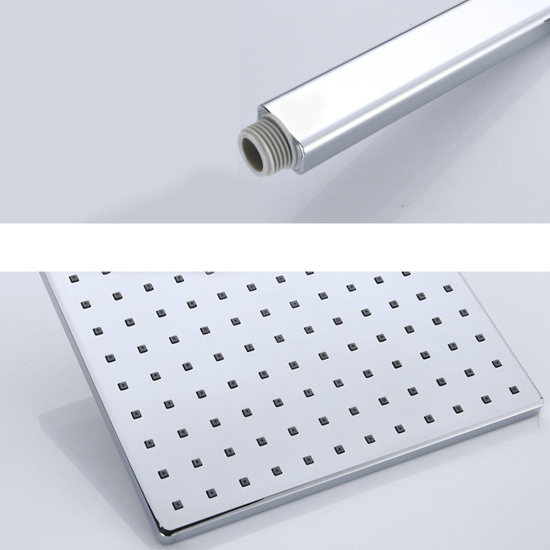 Sikunuo | Square Shower Head Combo Large Shower Head with Hand Shower