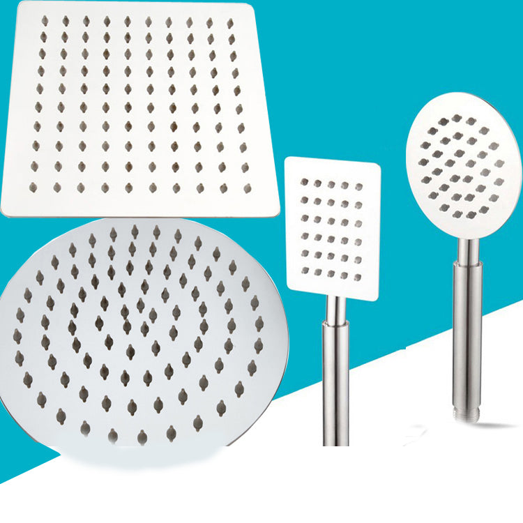 Sikunuo | Large Shower Head 304 Stainless Steel Standard Spray Pattern Fixed Shower Head