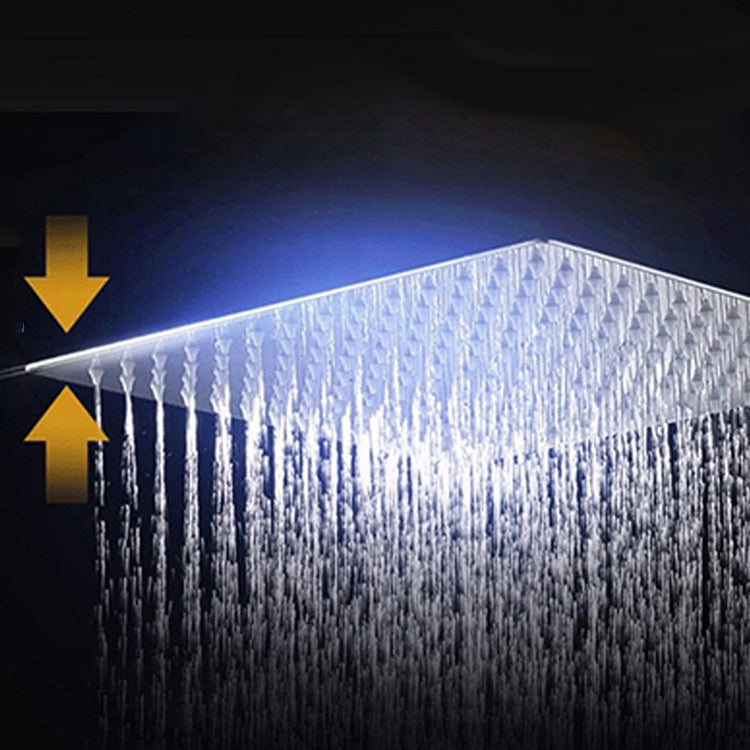 Sikunuo | Large Shower Head 304 Stainless Steel Standard Spray Pattern Fixed Shower Head