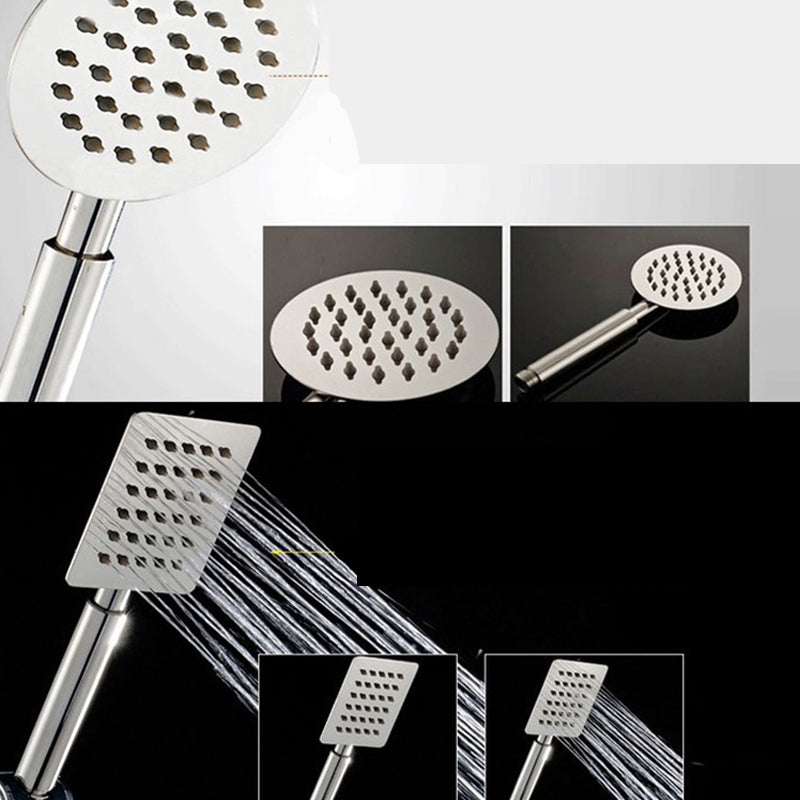Sikunuo | Large Shower Head 304 Stainless Steel Standard Spray Pattern Fixed Shower Head