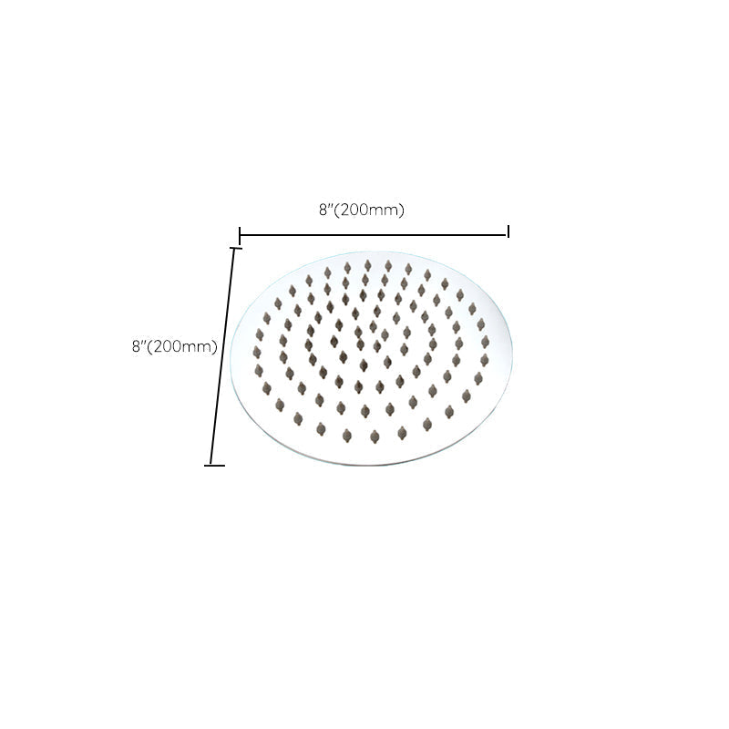 Sikunuo | Large Shower Head 304 Stainless Steel Standard Spray Pattern Fixed Shower Head