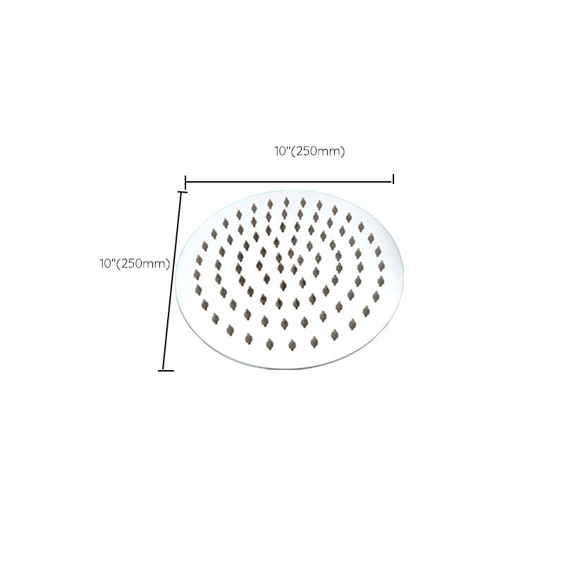 Sikunuo | Large Shower Head 304 Stainless Steel Standard Spray Pattern Fixed Shower Head