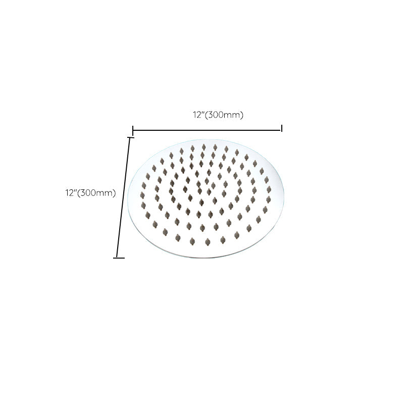 Sikunuo | Large Shower Head 304 Stainless Steel Standard Spray Pattern Fixed Shower Head