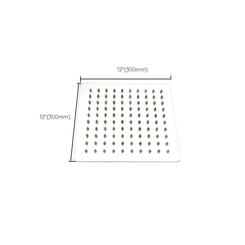 Sikunuo | Large Shower Head 304 Stainless Steel Standard Spray Pattern Fixed Shower Head