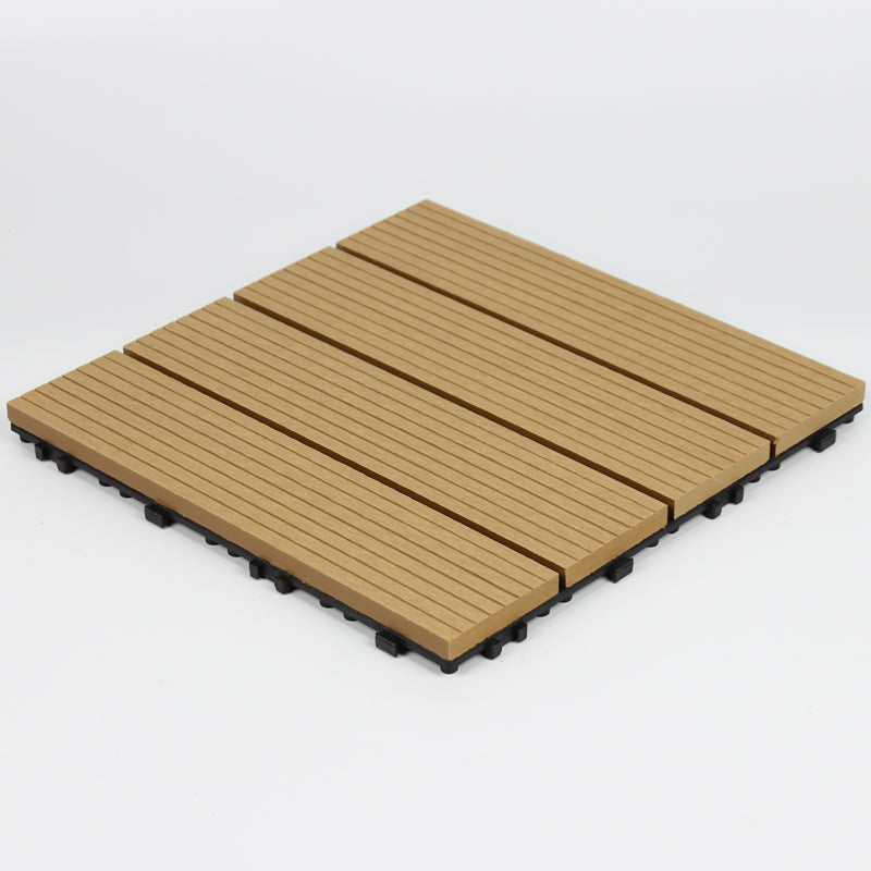 Sikunuo | Wood deck board outdoor non-slip embossed floor panel