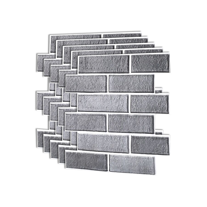 Sikunuo | Modern 3D Brick Wall Panel Peel and Stick Waterproof Wall Covering