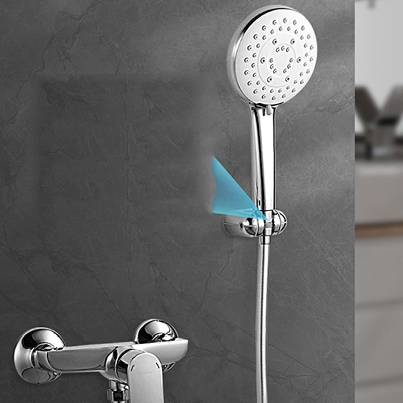 Sikunuo | Modern Round Hand Shower 3 Spray Patterns Wall Mounted Hand Shower