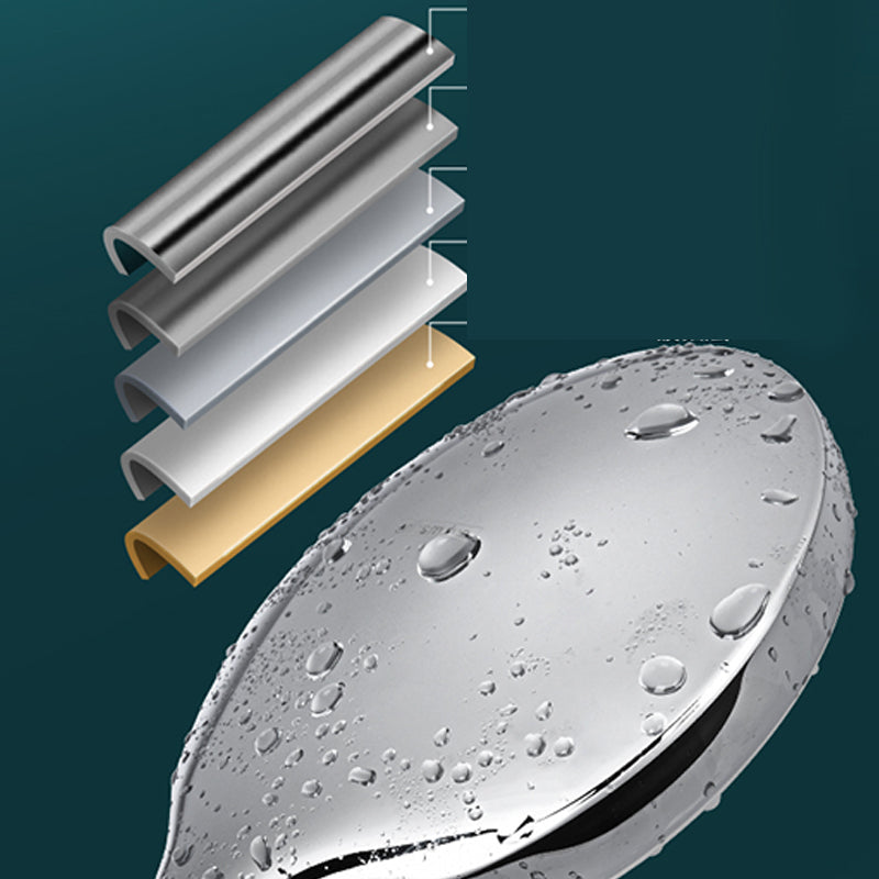Sikunuo | Modern Round Hand Shower 3 Spray Patterns Wall Mounted Hand Shower