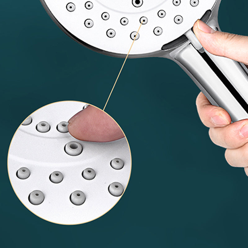 Sikunuo | Modern Round Hand Shower 3 Spray Patterns Wall Mounted Hand Shower