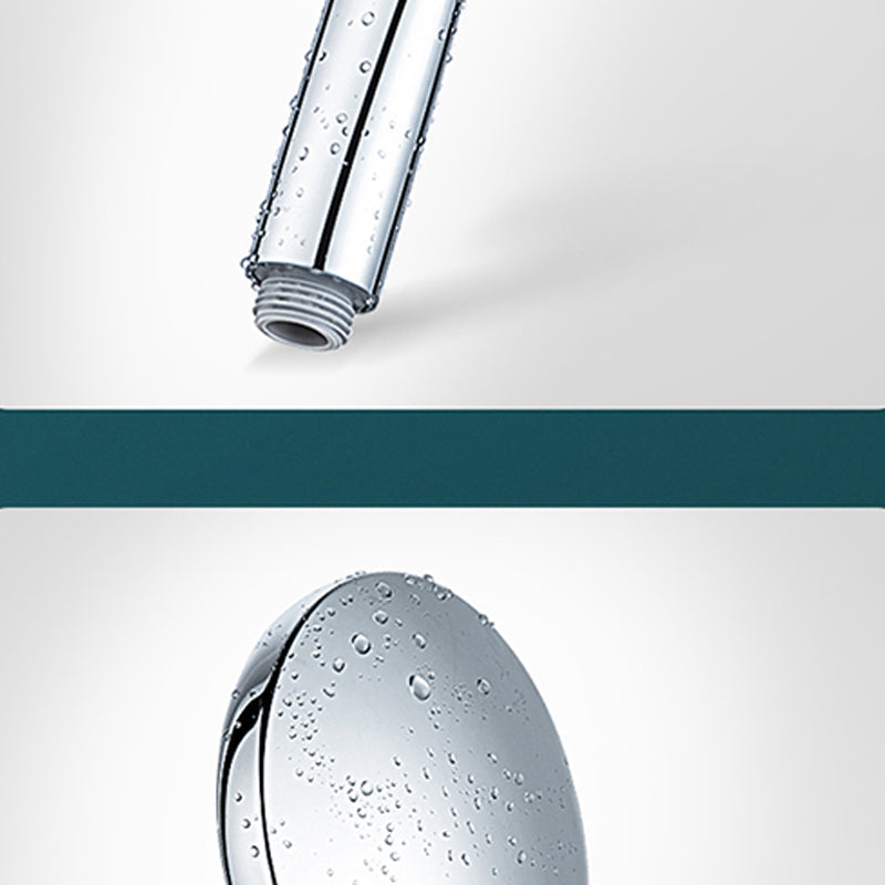 Sikunuo | Modern Round Hand Shower 3 Spray Patterns Wall Mounted Hand Shower