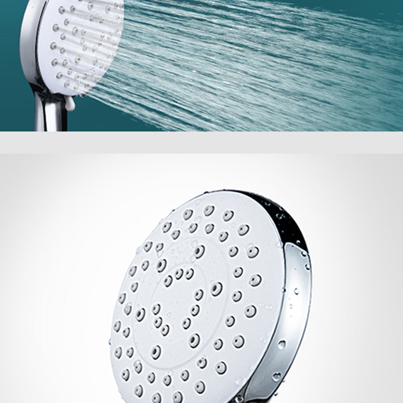 Sikunuo | Modern Round Hand Shower 3 Spray Patterns Wall Mounted Hand Shower